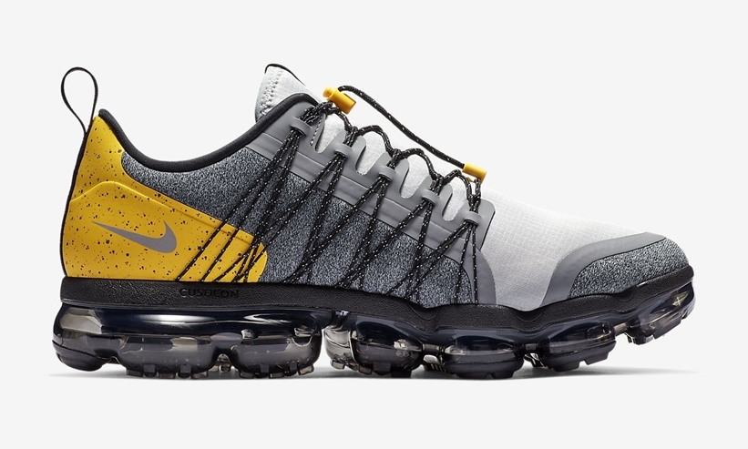 nike air vapormax run utility wolf grey amarillo