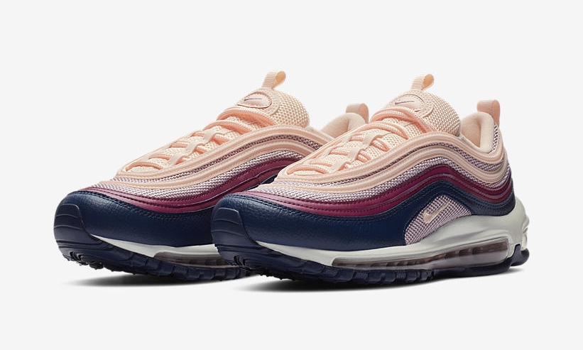 【オフィシャルイメージ】ナイキ ウィメンズ エア マックス 97 “クリムゾンティント” (NIKE WMNS AIR MAX 97 “Crimson Tint”) [921733-802]