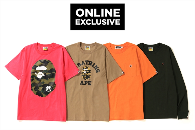 A BATHING APE ONLINE EXCLUSIVE 新作が12/20からリリース (ア ベイシング エイプ オンライン 限定)
