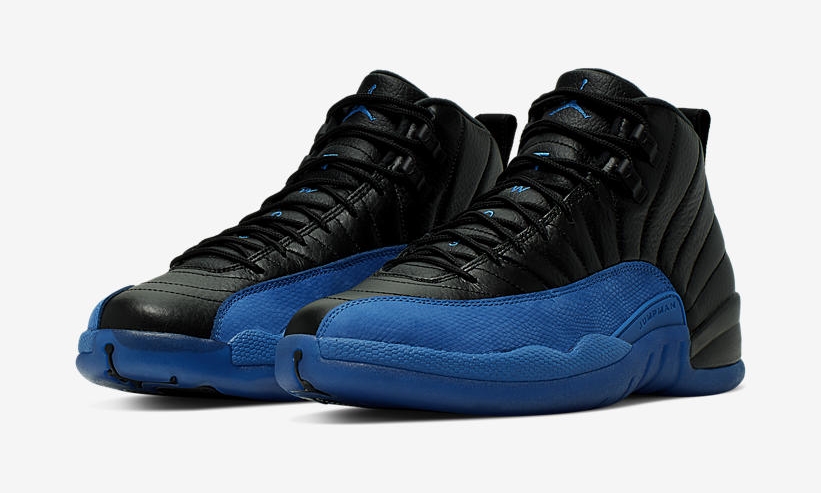 ナイキ エア ジョーダン 12 レトロ “ブラック/ゲームロイヤル” (NIKE AIR JORDAN XII RETRO “Black/Game Royal”) [130690-014]