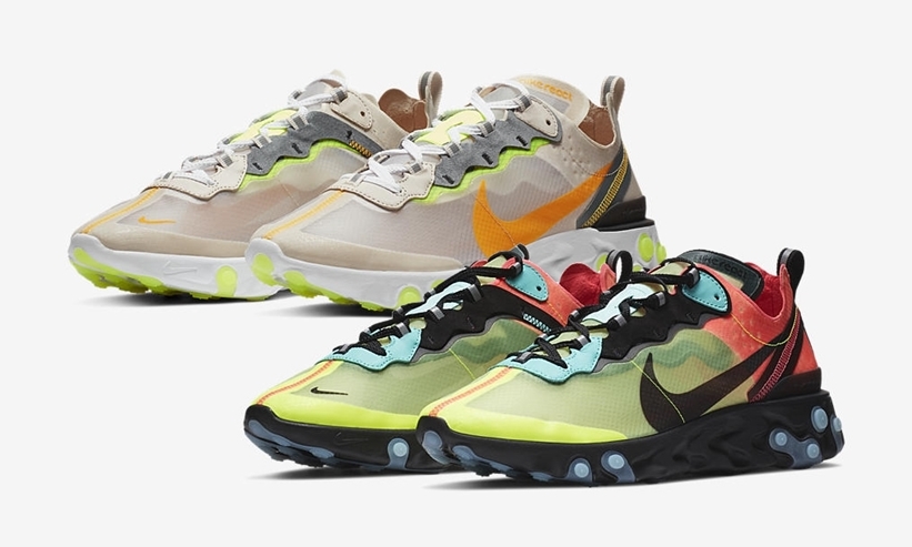 【オフィシャルイメージ】2019年発売予定！NIKE REACT ELEMENT 87 2カラー (ナイキ リアクト エレメント 87 2019) [AQ1090-101,700]