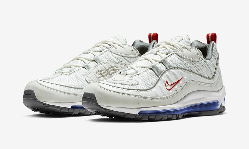 【オフィシャルイメージ】1/19発売！ナイキ エア マックス 98 “サミットホワイト/メタリックシルバー” (NIKE AIR MAX 98 “Summit White/Metallic Silver”) [CD1538-100]