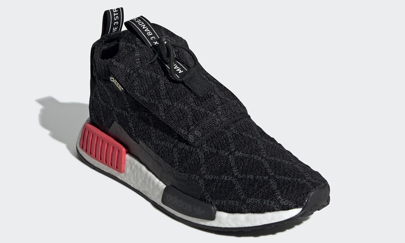 adidas Originals NMD_TS1 PRIMEKNIT {PK} GTX “Core Black/Carbon/Shock Red” (アディダス オリジナルス エヌ エム ディー ティーエスワン プライムニット “コアブラック/カーボン/ショックレッド”) [BD8078]