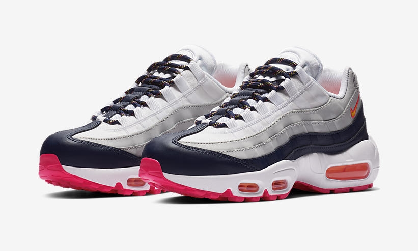 NIKE WMNS AIR MAX 95 NAVY ORANGE エアマックス