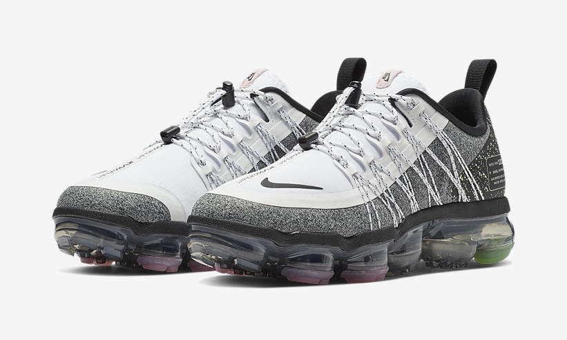 nike air vapormax run utility white black