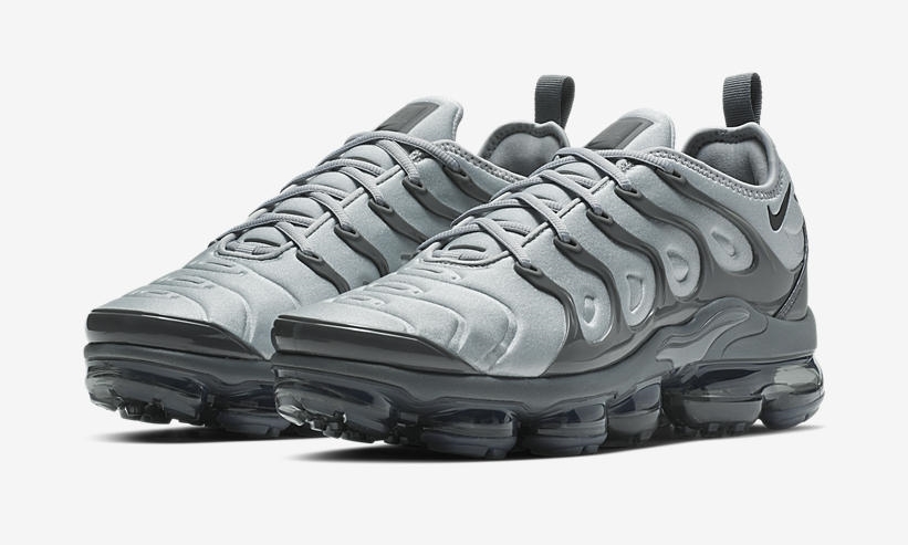 【オフィシャルイメージ】2/1発売！ナイキ エア ヴェイパーマックス プラス “ウルフグレー/ブラック” (NIKE AIR VAPORMAX PLUS “Wolf Grey/Black”) [924453-016]