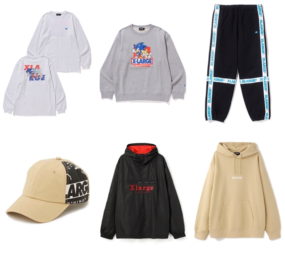 Xlarge 19 初売りアイテムとして ソニック ザ ヘッジホッグ コラボ やジャケットやフーディなどの全15アイテムが1 1発売 エクストララージ Fullress スニーカー発売日 抽選情報 ニュースを掲載 ナイキ ジョーダン ダンク シュプリーム Supreme 等の