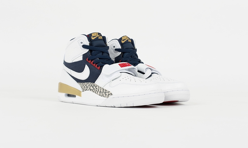 【オフィシャルイメージ】ナイキ ジョーダン レガシー 312 “ホワイト/ミッドナイトネイビー” (NIKE JORDAN LEGACY 312 "White/Midnight Navy") [AV3922-101]