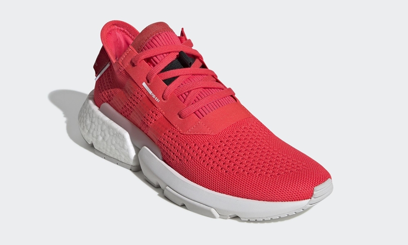 1/10発売！アディダス オリジナルス ピーオーディ "ショックレッド/クラウドホワイト” (adidas Originals POD-S3.1 “Shock Red/Cloud White”) [CG7126]