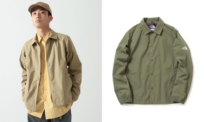 THE NORTH FACE PURPLE LABEL × BEAMS 別注！コーチジャケット 2カラーが2月上旬発売 (ザ・ノース・フェイス パープルレーベル ビームス)