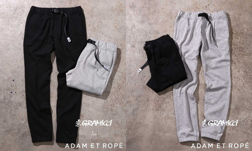 ADAM ET ROPE' × GRAMICCI 別注 COOLMAX JOGGER PANTSが2月中旬発売 (アダム エ ロペ グラミチ)