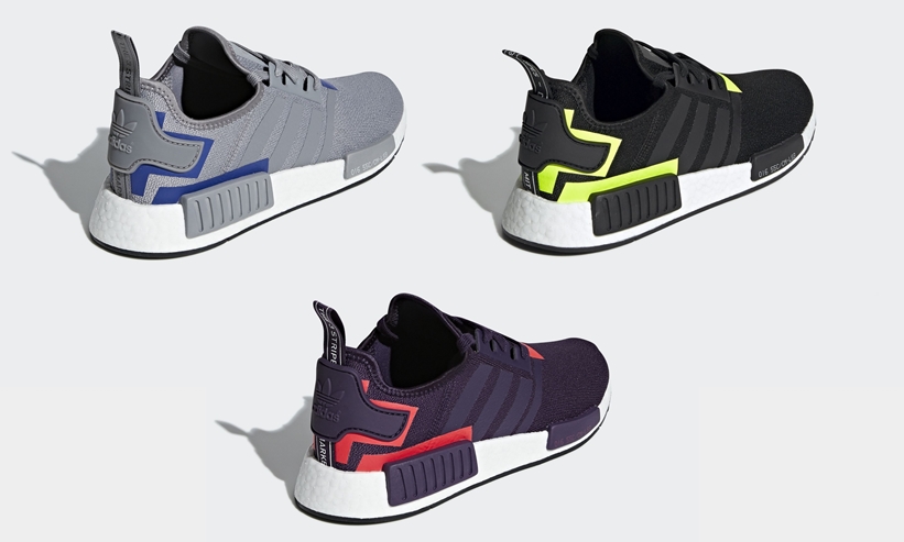 2/1発売！adidas Originals NMD_R1 “Grey/Core Black/Legend Purple” (アディダス オリジナルス エヌ エム ディー) [BD7742,7751,7752]