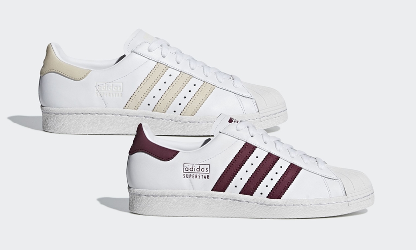 adidas Originals SUPERSTAR 80s “Ecru Tint/Maroon” (アディダス オリジナルス スーパースター 80s “エクリュティント/マルーン”) [CG7085,CM8439]