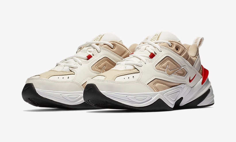 【オフィシャルイメージ】ナイキ M2K テクノ “セイル/ハバネロレッド” (NIKE M2K TEKNO “Sail/Habanero Red”) [AV4789-102]