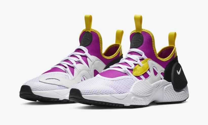 【オフィシャルイメージ】1/12発売！ナイキ エア ハラチ エッジ THT (NIKE AIR HUARACHE E.D.G.E. TXT "White/Magenta/Neon Yellow") [BQ5206-500]