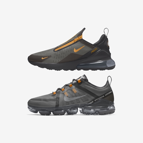 【NIKE iD】宇宙探索をイメージした素材とデザインのナイキ エア ヴェイパーマックス 2019/エア マックス 270 (NIKE AIR VAPORMAX 2019/AIR MAX 270)