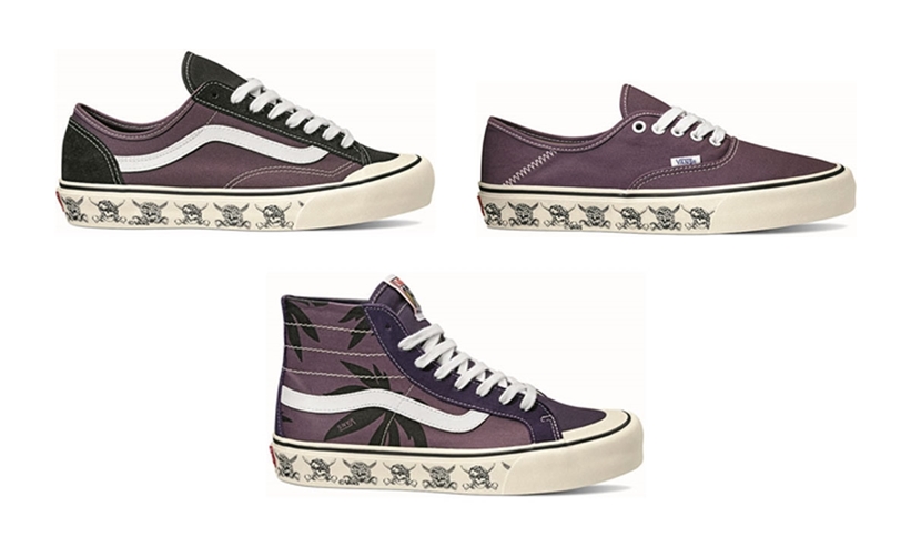 VANS “SUMMER LEAF/SKULLS” SK8-HI/STYLE 36/AUTHENTIC DECON SF (バンズ “サマーリーフ/スカル”)