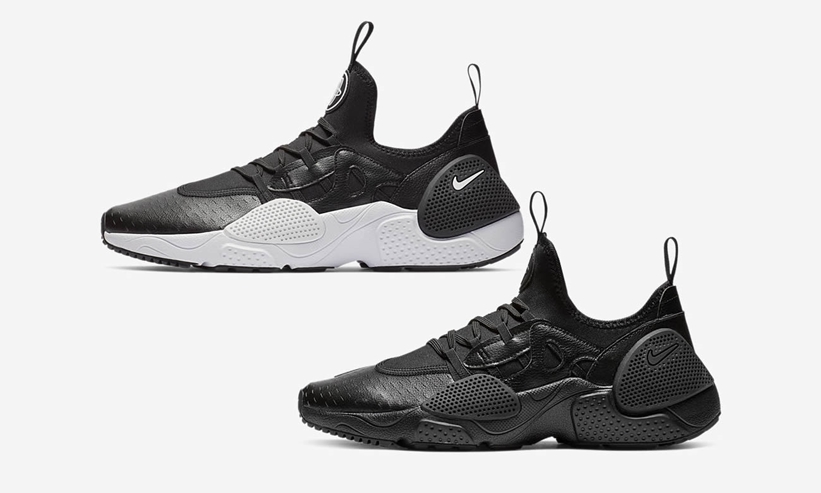 nike huarache edge black leather