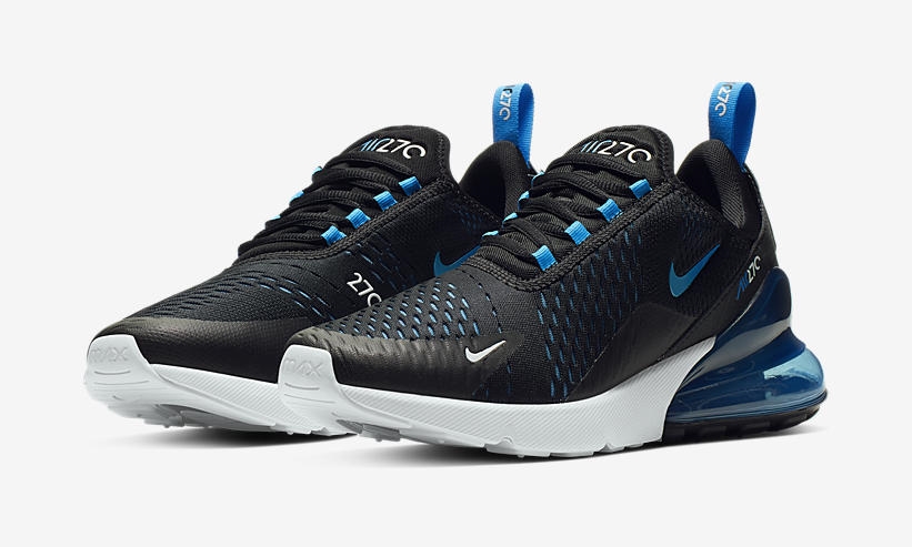 【オフィシャルイメージ】2/7発売！ナイキ エア マックス 270 “ブラック/フォトブルー” (NIKE AIR MAX 270 “Black/Photo Blue”) [AH8050-019]