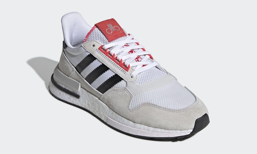 1/25発売！Forever Bicycle × adidas Originals ZX500 RM "CLOUD WHITE/SHOCK RED" (アディダス オリジナルス ZX500 RM "クラウドホワイト/ショックレッド") [G27577]