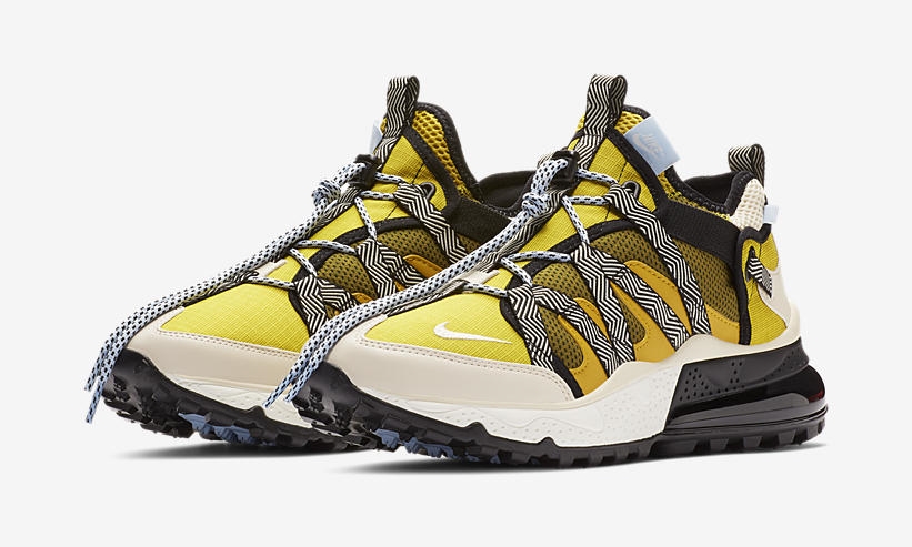 【オフィシャルイメージ】ナイキ エア マックス 270 ボウフィン “ダークシトロン/ライトクリーム” (NIKE AIR MAX 270 BOWFIN “Dark Citron/Light Cream”) [AJ7200-300]