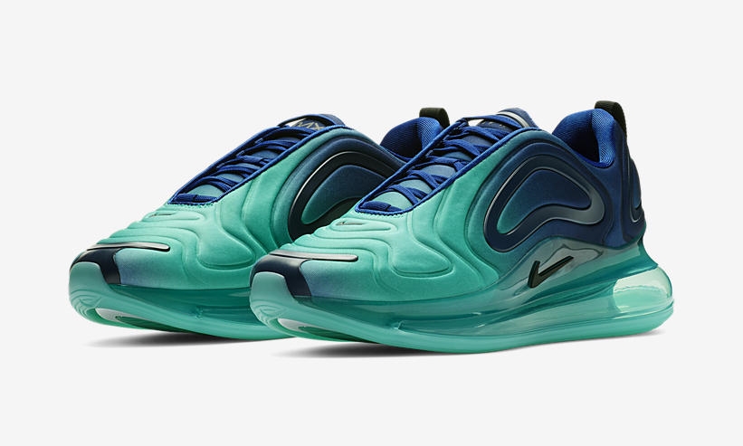 nike air max 720 green and blue