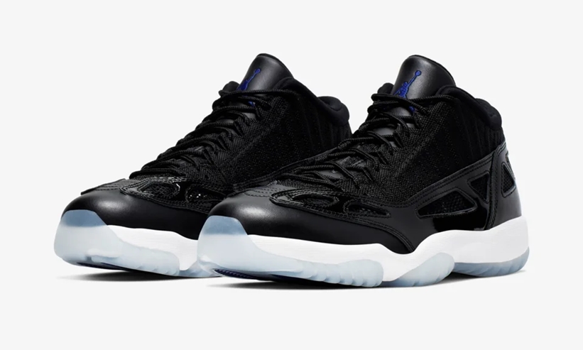 ナイキ エア ジョーダン 11 ロー IE “ブラック/ホワイト/コンコルド” (NIKE AIR JORDAN 11 LOW IE “Black/White/Concord”) [919712-041]