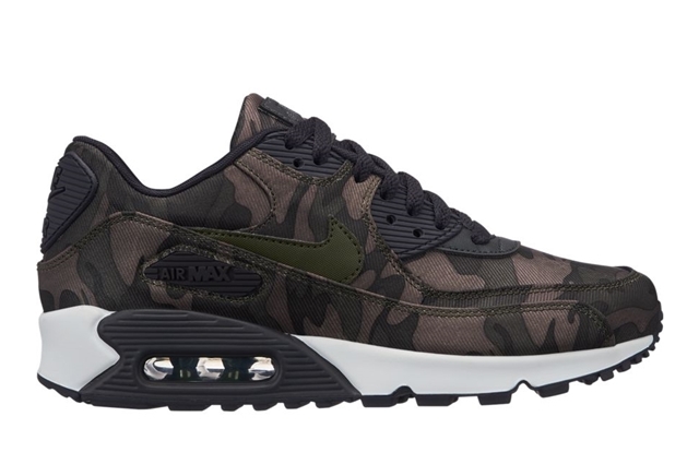 Nike air max 90 premium se oil grey top