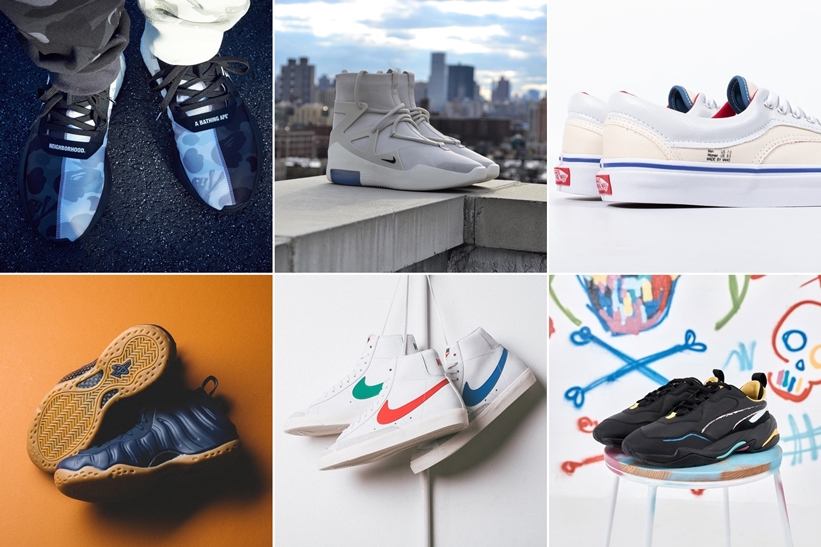 【まとめ】1/19 発売の厳選スニーカー！(NIKE AIR FEAR OF GOD 1/SHOOT AROUND)(NEIGHBORHOOD × A BATHING APE × adidas Originals POD-S3.1)(BLAZER MID 77 VINTAGE)(Bradley Theodore x PUMA)他