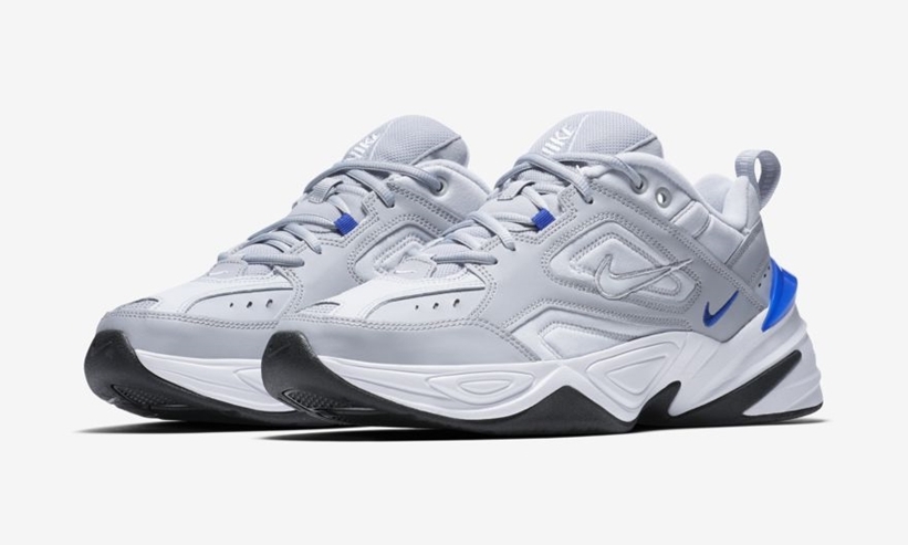 【オフィシャルイメージ】ナイキ M2K テクノ “ウルフグレー/レーサーブルー” (NIKE M2K TEKNO “Wolf Grey/Racer Blue”) [AV4789-005]