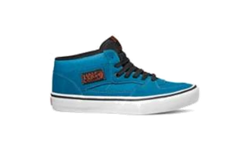 VANS HALF CAB PRO “BLUE SAPPHIRE/BLACK" (バンズ ハーフキャブ プロ “ブルーサファイア/ブラック”) [VN0A38CPVFM]