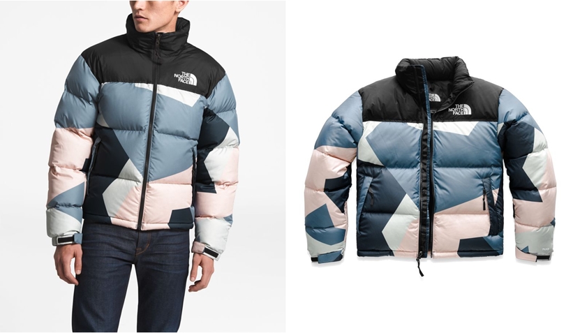 THE NORTH FACE 1996 RETRO SEASONAL NUPTSE JACKET "PINK SALT MACRO SPLINTER CAMO PRINT" (ザ・ノース・フェイス ヌプシ ジャケット) [NF0A3MIX]