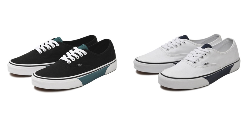 VANS AUTHENTIC “COLOR BLOCK” “Black/White” (バンズ オーセンティック “カラー ブロック”)