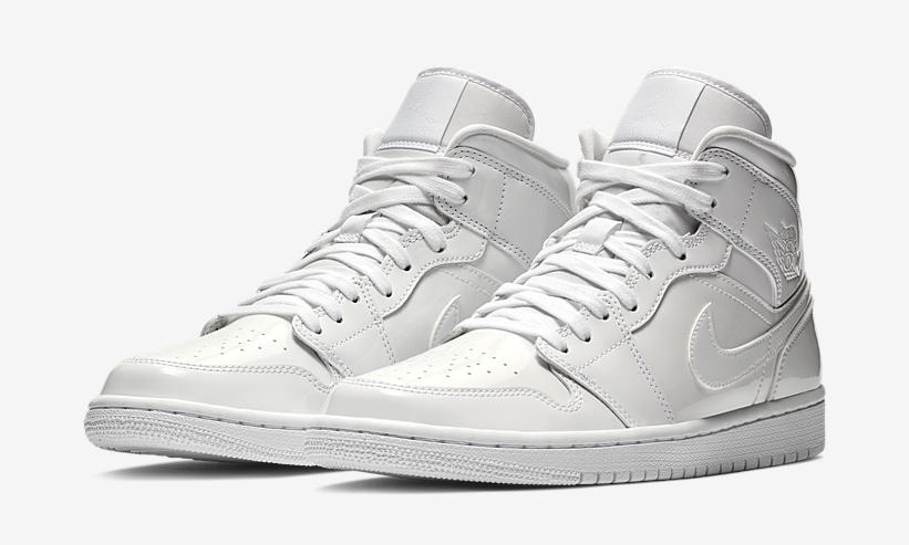 ナイキ ウィメンズ エア ショーダン 1 ミッド SE “トリプルホワイト” (NIKE WMNS AIR JORDAN 1 MID SE “Triple White”) [BQ6472-111]