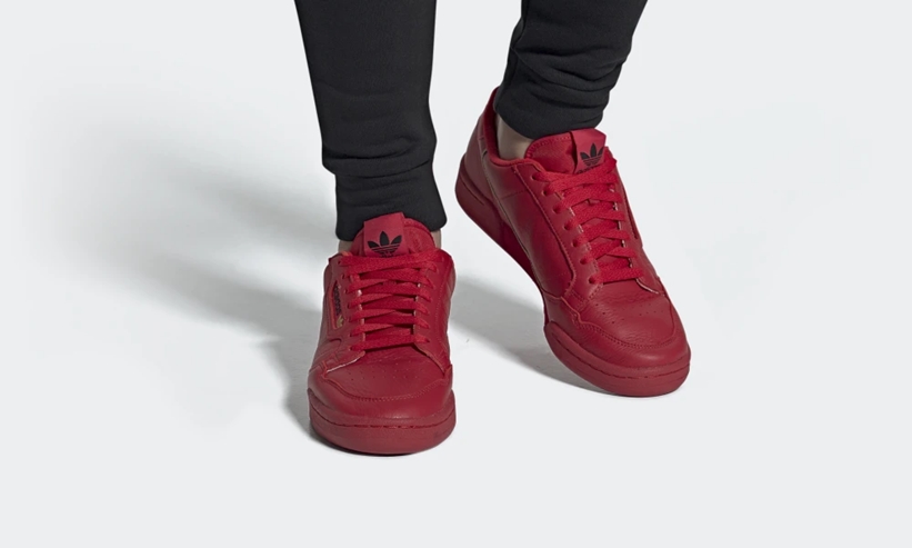 2月発売！adidas Originals CONTINENTAL 80 “Red” (アディダス オリジナルス コンチネンタル 80 “レッド”）[EE4144]