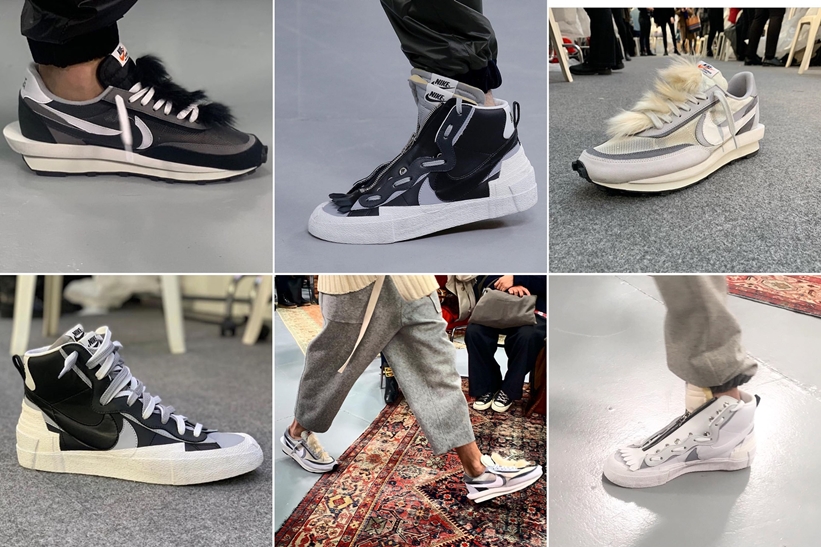 sacai × NIKE 最新コラボシューズが2019-2020 秋冬コレクションにて発表 (サカイ ナイキ)