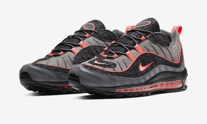 【オフィシャルイメージ】1/26発売！ナイキ エア マックス 98 “ガンスモーク/ラヴァ グロー” (NIKE AIR MAX 98 “Gunsmoke/Lava Glow”) [BV6046-001]