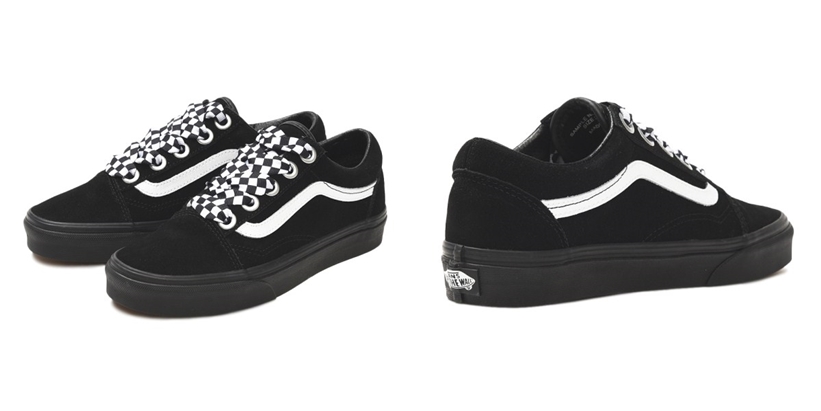 VANS OLD SKOOL "CHECK LACE" “Black/White” (バンズ オールドスクール “チェック レース”)