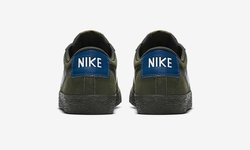 【オフィシャルイメージ】ナイキ SB ブレーザー ズーム ロー “セコイア/ブルーフォース” (NIKE SB BLAZER ZOOM LOW “Sequoia/Blue Force”) [864347-301]