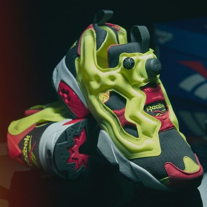 スニーカー270 Reebok INSTAPUMP FURY OG CITRON