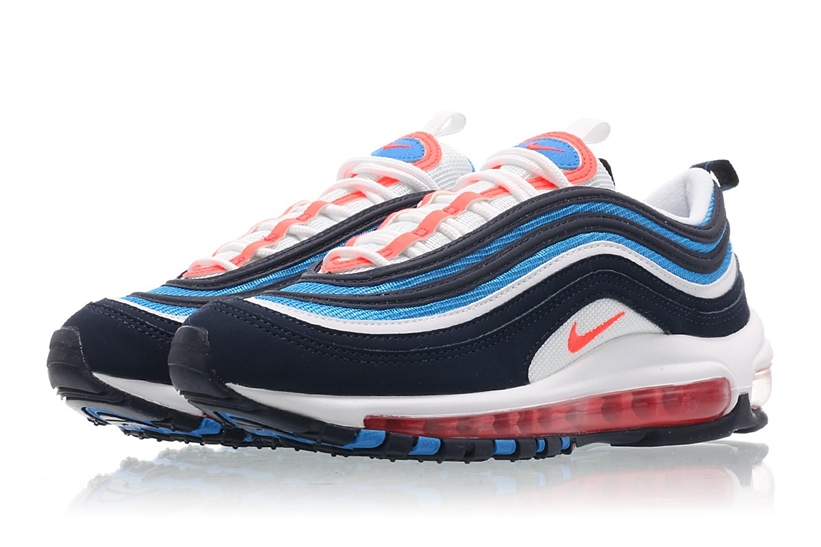 ナイキ GS エア マックス 97 “ホワイト/ブライトクリムゾン” (NIKE GS AIR MAX 97 “White/Bright Crimson”) [BQ7551-100]