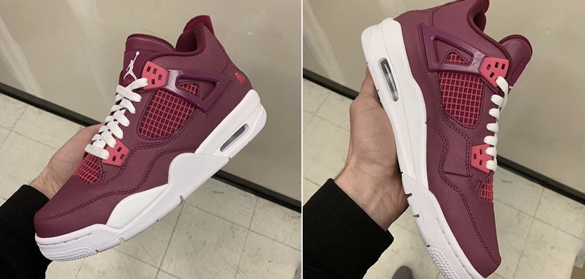 2/9発売！ナイキ ウィメンズ エア ジョーダン 4 "バレンタインデー" "トゥルーベリー" (NIKE WMNS AIR JORDAN 4 "Valentine Day" “True Berry”) [487724-661]