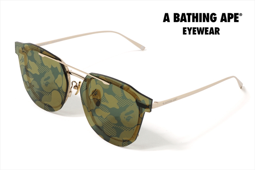 A BATHING APE EYEWEAR COLLECTIONより、2WAYタイプのスペシャルエディションが1/26発売 (ア ベイシング エイプ)