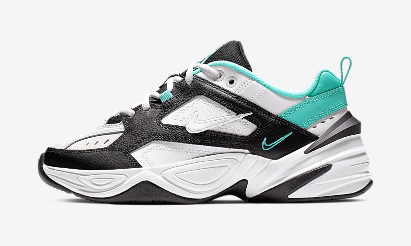 【オフィシャルイメージ】ナイキ ウィメンズ M2K テクノ “ホワイト/ターコイズ” (NIKE WMNS M2K TEKNO “White/Turquoise”) [AO3108-102