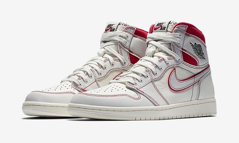 3/16発売予定！ナイキ エア ジョーダン 1 ハイ レトロ OG “セイル/ユニバーシティレッド” (NIKE AIR JORDAN 1 HIGH RETRO OG “Sail/University Red”) [555088-160]