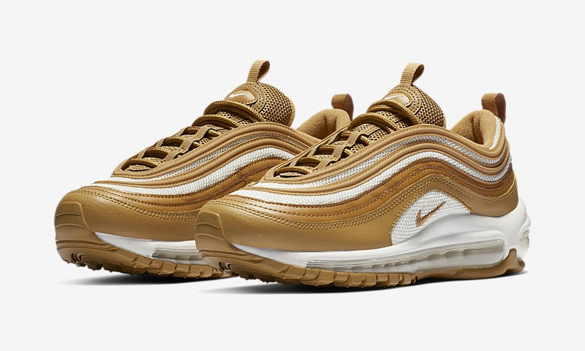 【オフィシャルイメージ】ナイキ ウィメンズ エア マックス 97 “ウィート/クラブゴールド” (NIKE WMNS AIR MAX 97 “Wheat/Club Gold”) [921733-702]