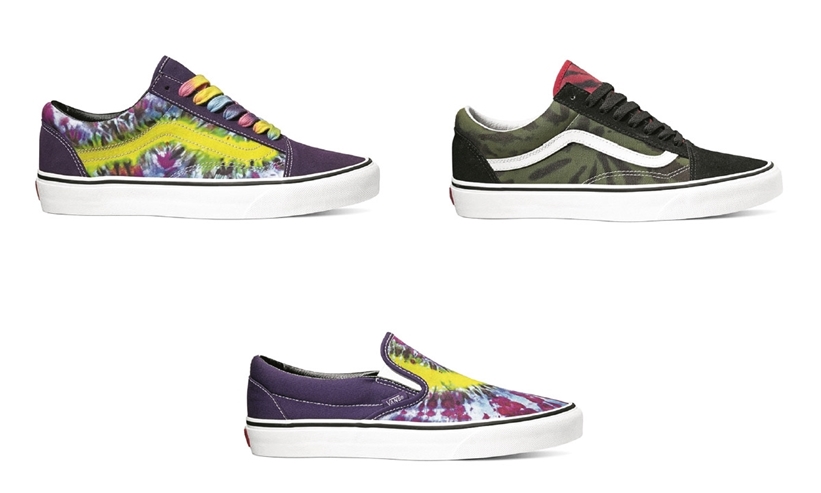 VANS "TIE DYE LIMITED" OLD SKOOL/CLASSIC SLIP-ON (バンズ "タイダイ リミテッド" オールドスクール/クラシック スリッポン)