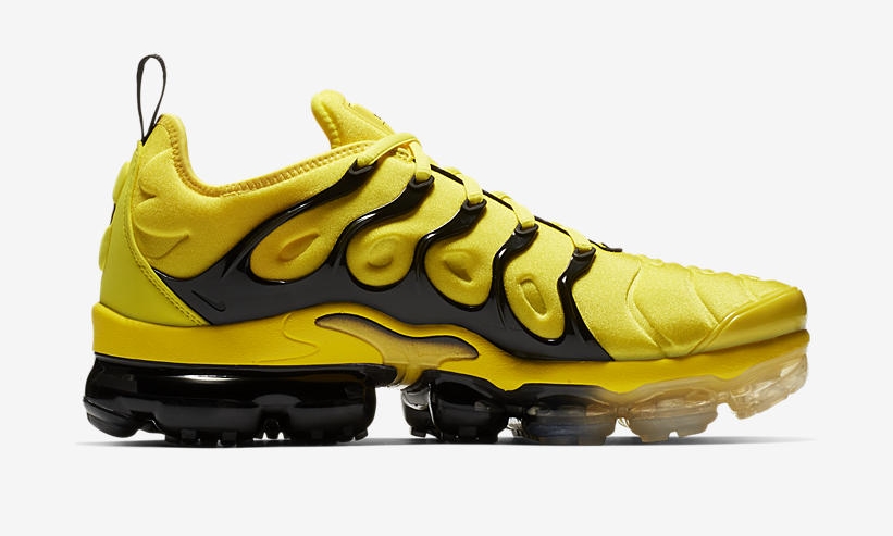 NIKE AIR VAPORMAX PLUS Black Yellow BV6079 700 Fullress