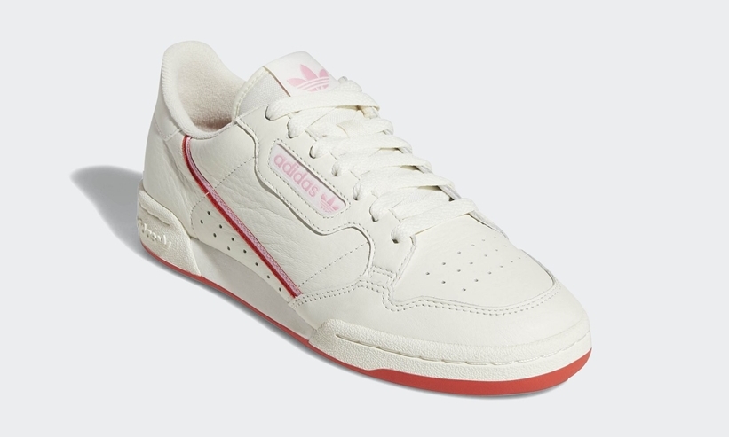 2月発売！adidas Originals CONTINENTAL 80 “Off White/Active Red” (アディダス オリジナルス コンチネンタル 80 “オフホワイト/アクティブレッド”）[EE3831]