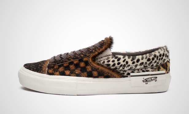 アニマルポニーヘアーのVANS “Cut & Paste Pack” SLIP-ON (バンズ “カットアンドペースト パック” スリッポン Animal Pony Hair)